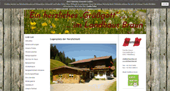 Desktop Screenshot of landhaus-braun.de