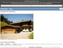 Tablet Screenshot of landhaus-braun.de